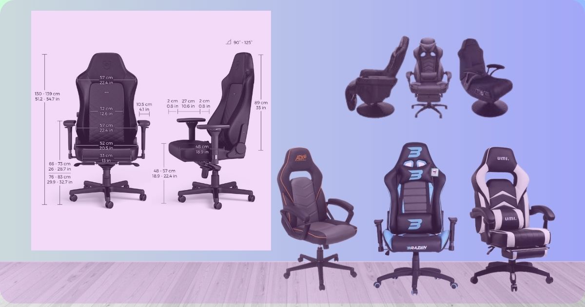 Types of Gaming Chairs Gaming Consoles & Accessories